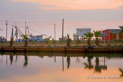 Indianola At Dawn_31284.jpg - Photographed along the Gulf coast near Port Lavaca, Texas, USA.